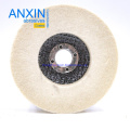 Wool Felt Flap Flat Vertical Disc for Fine Polishing